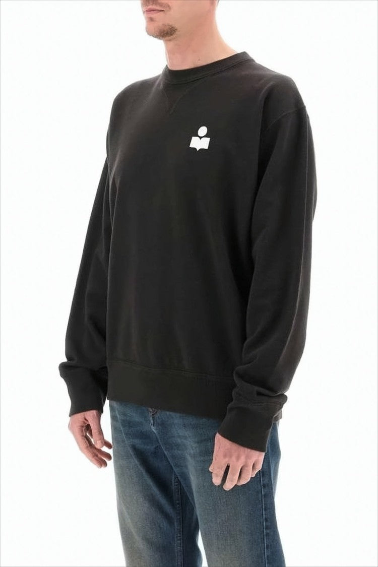 Isabel Marant Relaxed-Fit Long Sleeve Sweatshirt With Ribbed Details