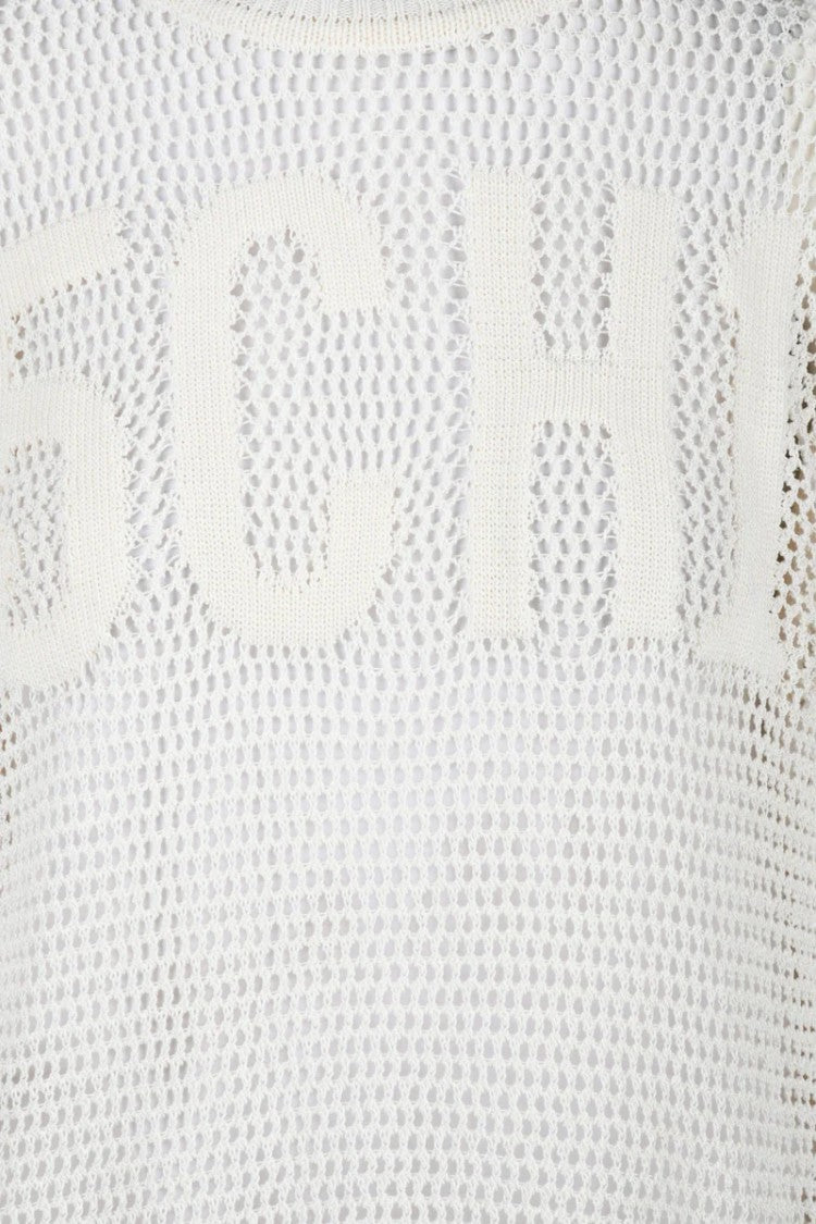 Mo5ch1no Jeans Tricot Knit - White