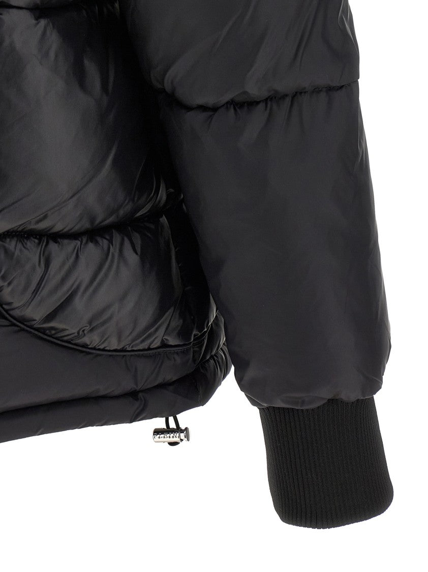 Philipp Plein Logo Patch Down Jacket