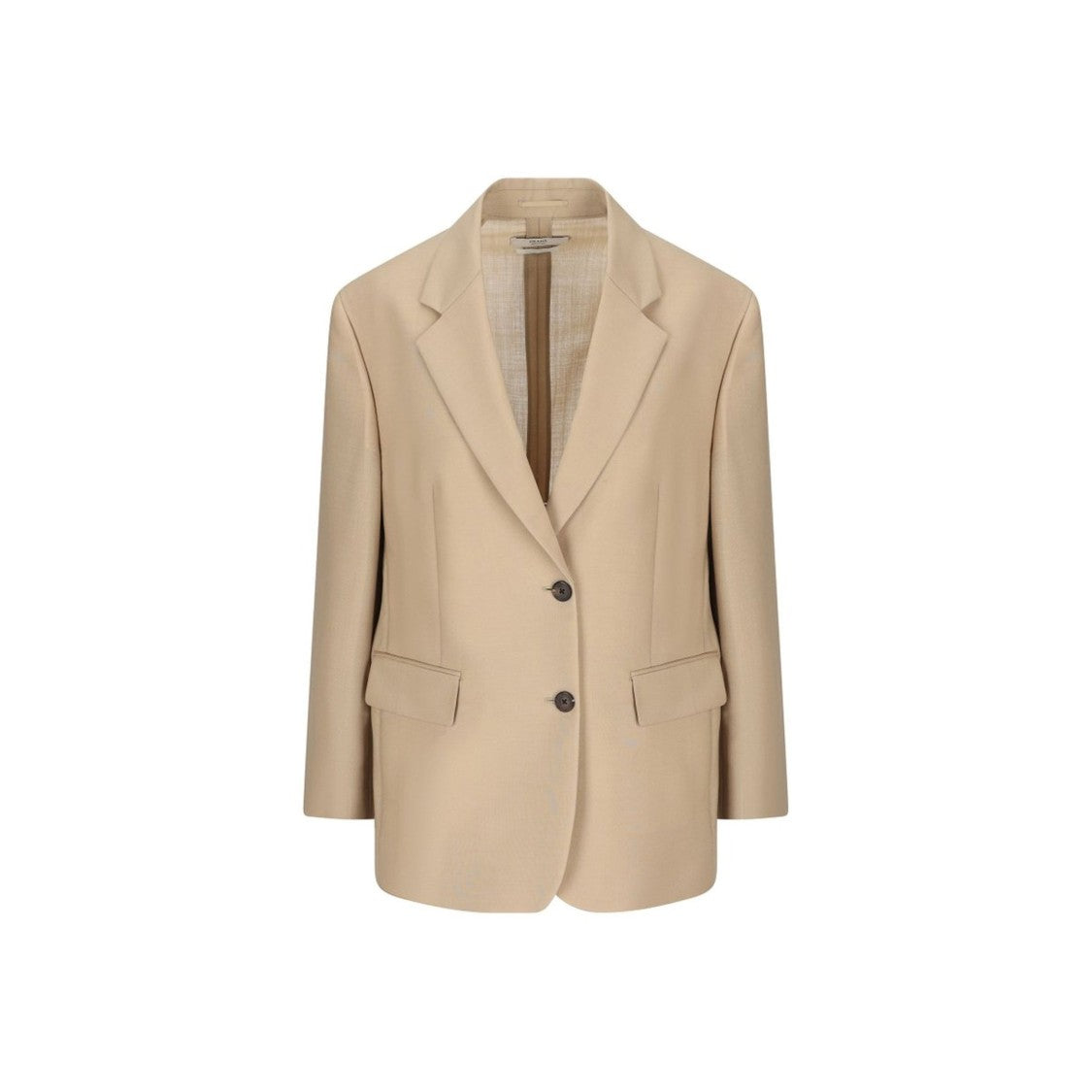 Prada Beige Rope-Coloured Blazer