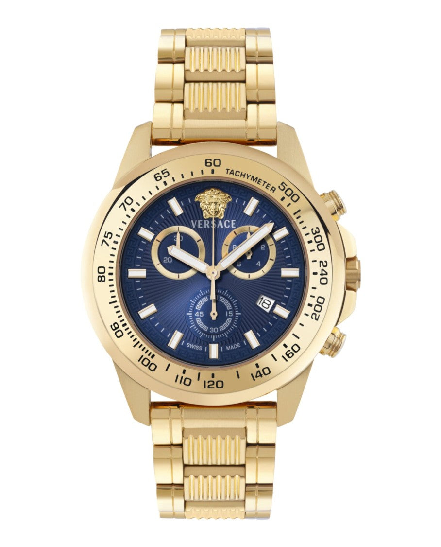 Versace Greca Action Chrono Bracelet Watch