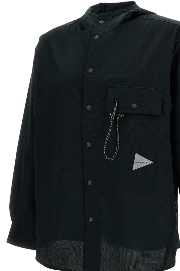 And Wander Water Repellent Hoodie