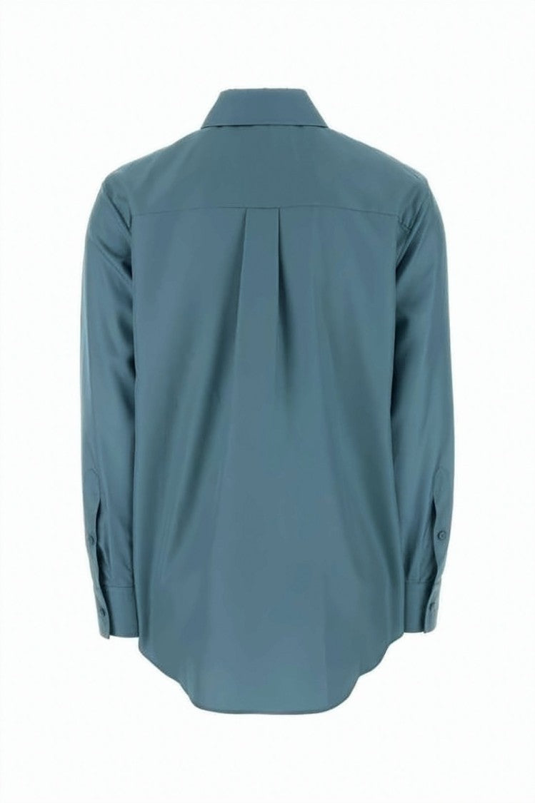 Fendi Silk Shirt With Classic Collar