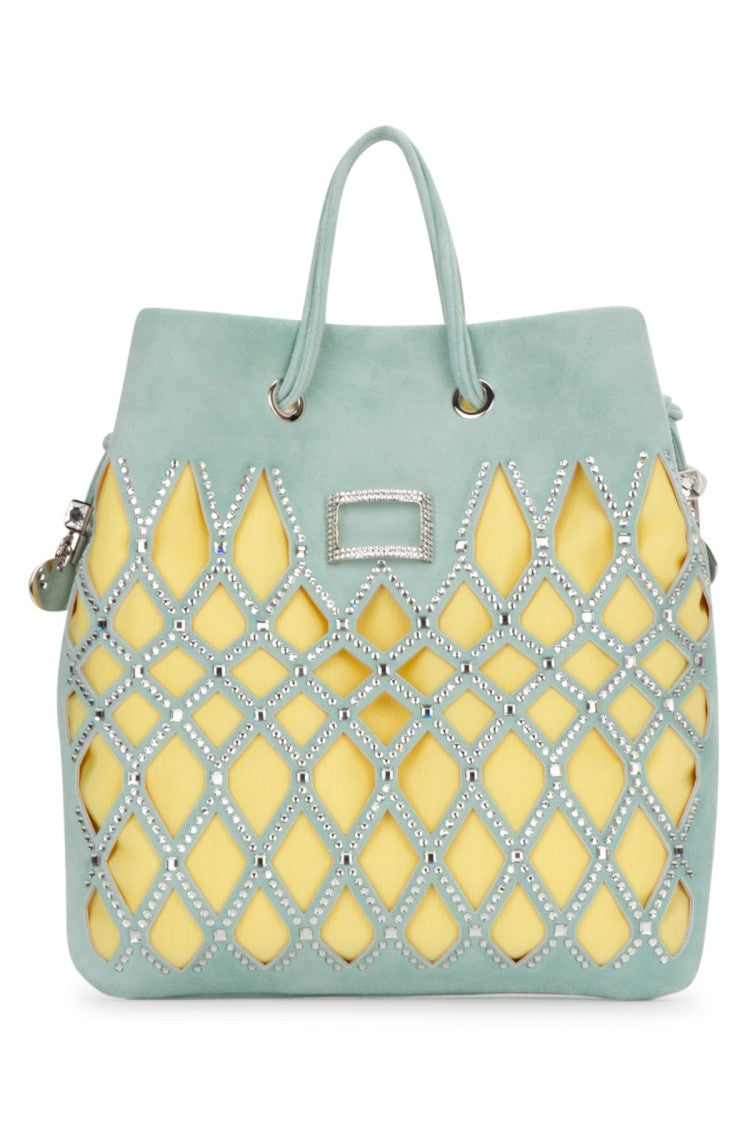 Roger Vivier Structured Handbag With Lattice Design