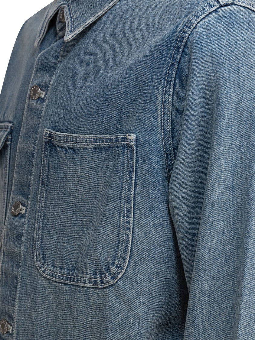 Alex Mill Denim Jacket With Classic Collar