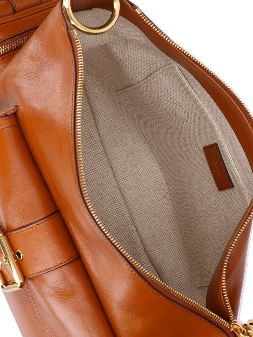 Chloé "Camera Bag" Shoulder Bag – Brown