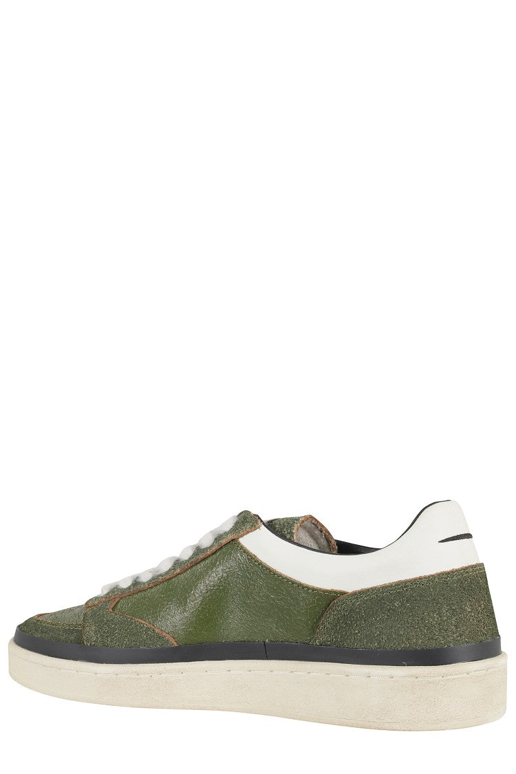 Ghoud Brushed Low Sneakers With Suede Inserts