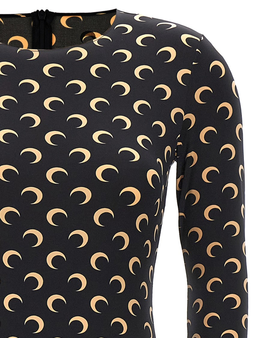 Marine Serre 'Moon Printed' Catsuit