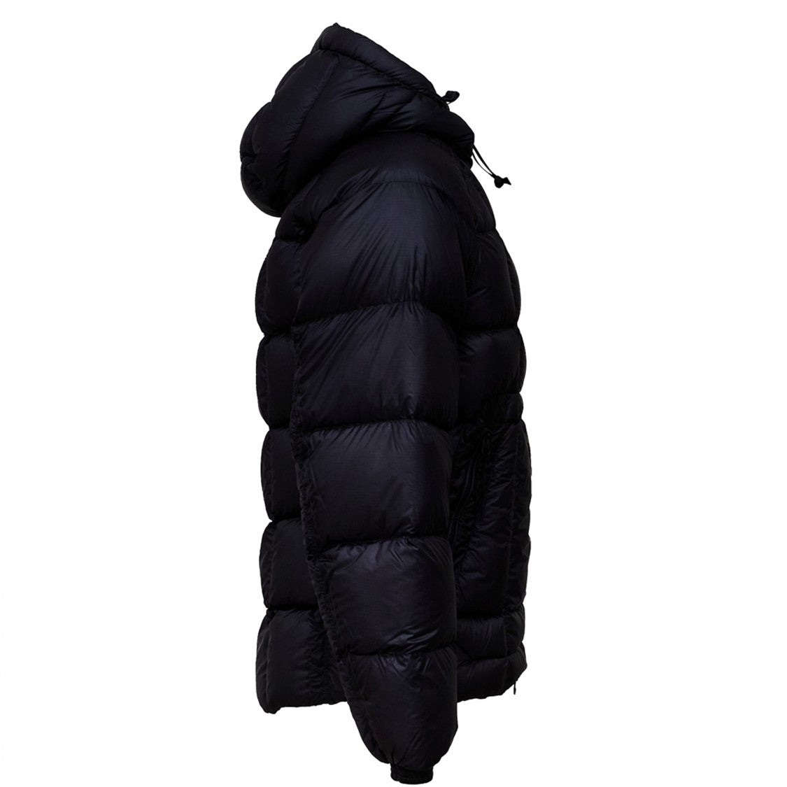 C.P. Company Hooded Down Jacket In D.D. Shell With Quilted Design
