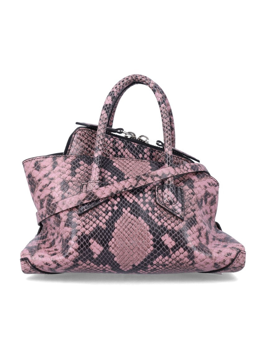 The Attico La Passeggiata Textured Mini Handbag
