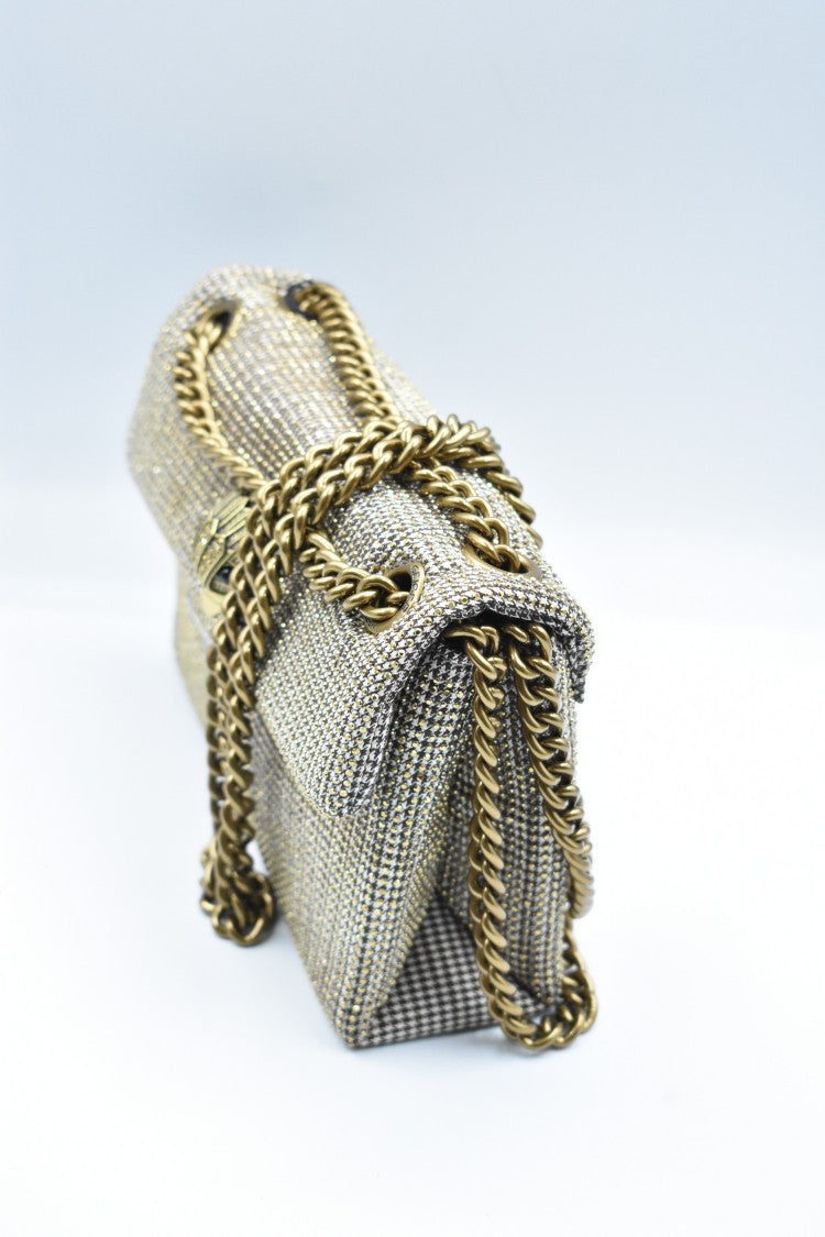 Kurt Geiger Textured Beige Handbag