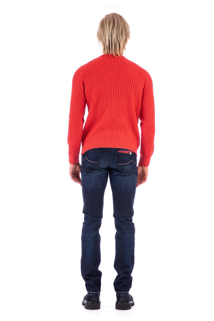 Fly3 Tamata Reversible Ribbed Wool Sweater