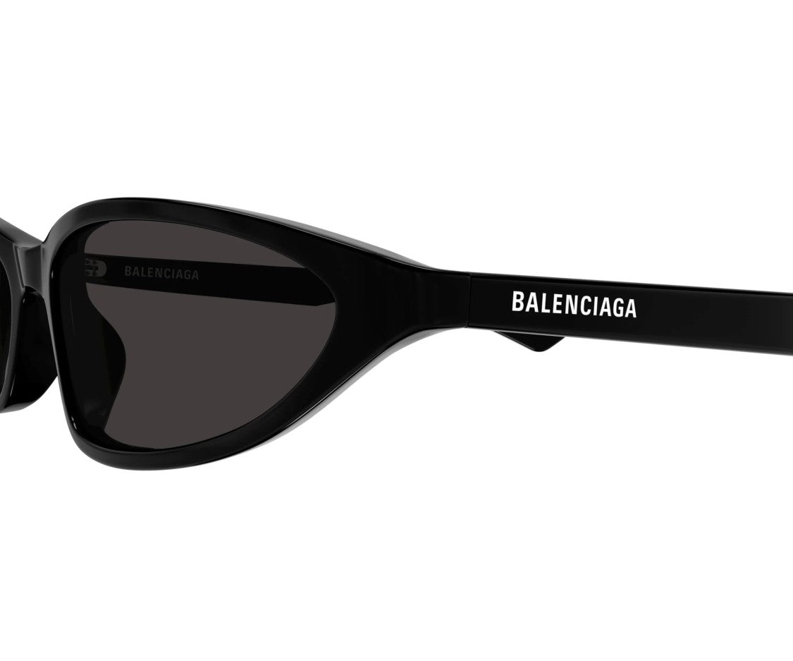 Balenciaga Cat-Eye Sunglasses With Glossy Black Acetate Frame