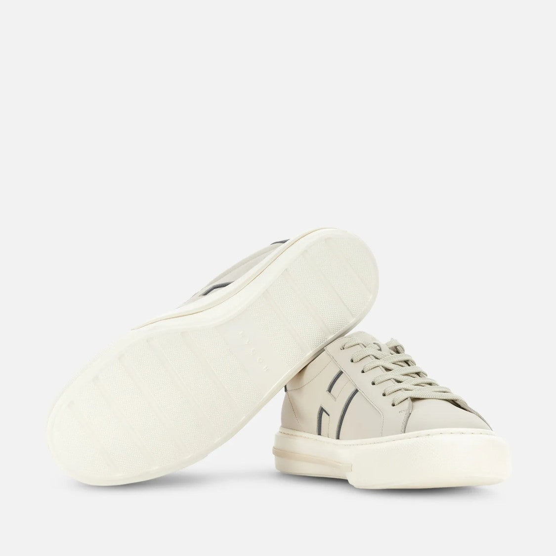 Hogan H691 Allacciato H Sneakers In White