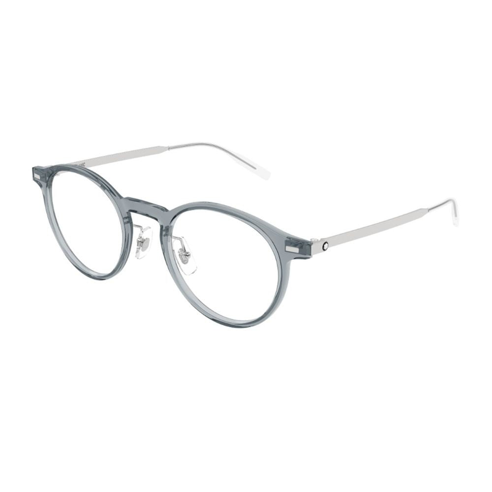 Montblanc Mb0426o Linea Snowcap Round Front Optical Glasses