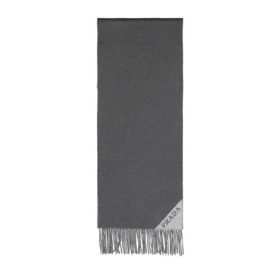 Prada Long Rectangular Cashmere Scarf
