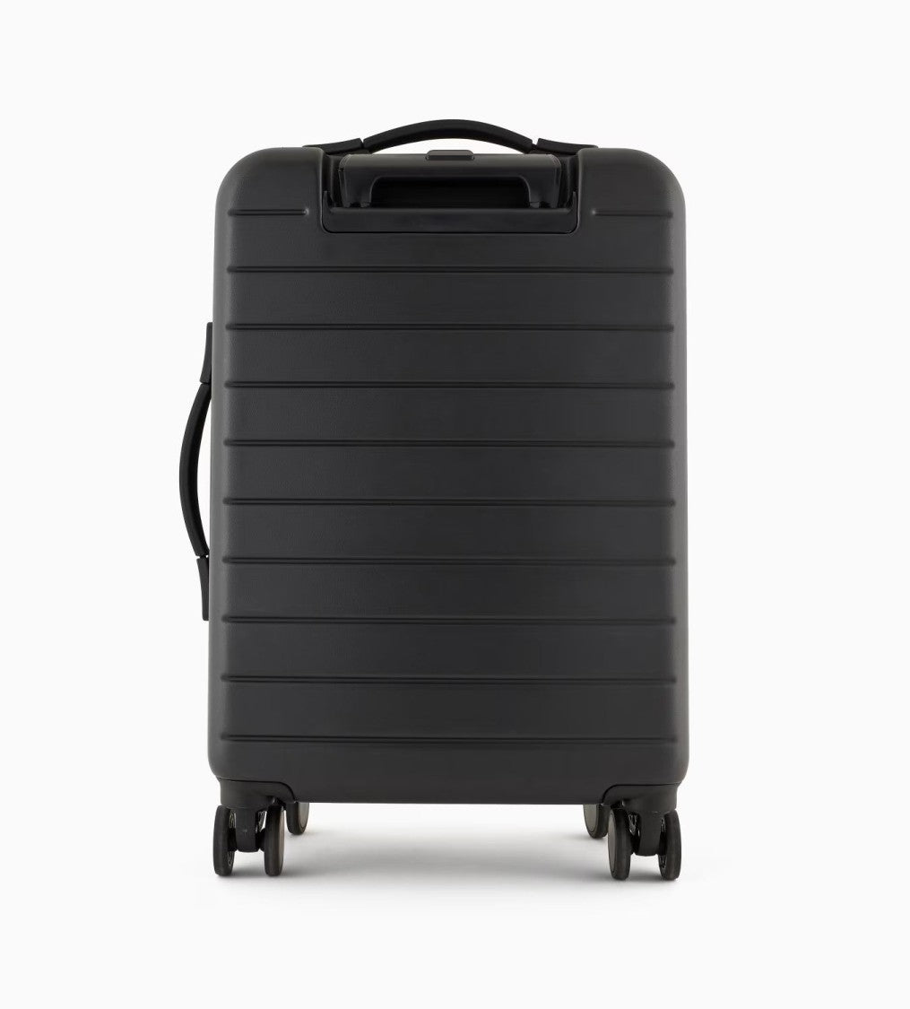 Emporio Armani Black Hard-Shell Suitcase