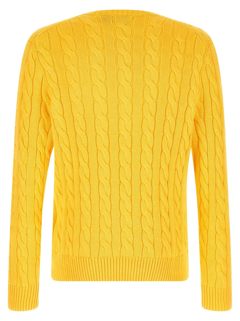 Polo Ralph Lauren Cotton Braided Sweater