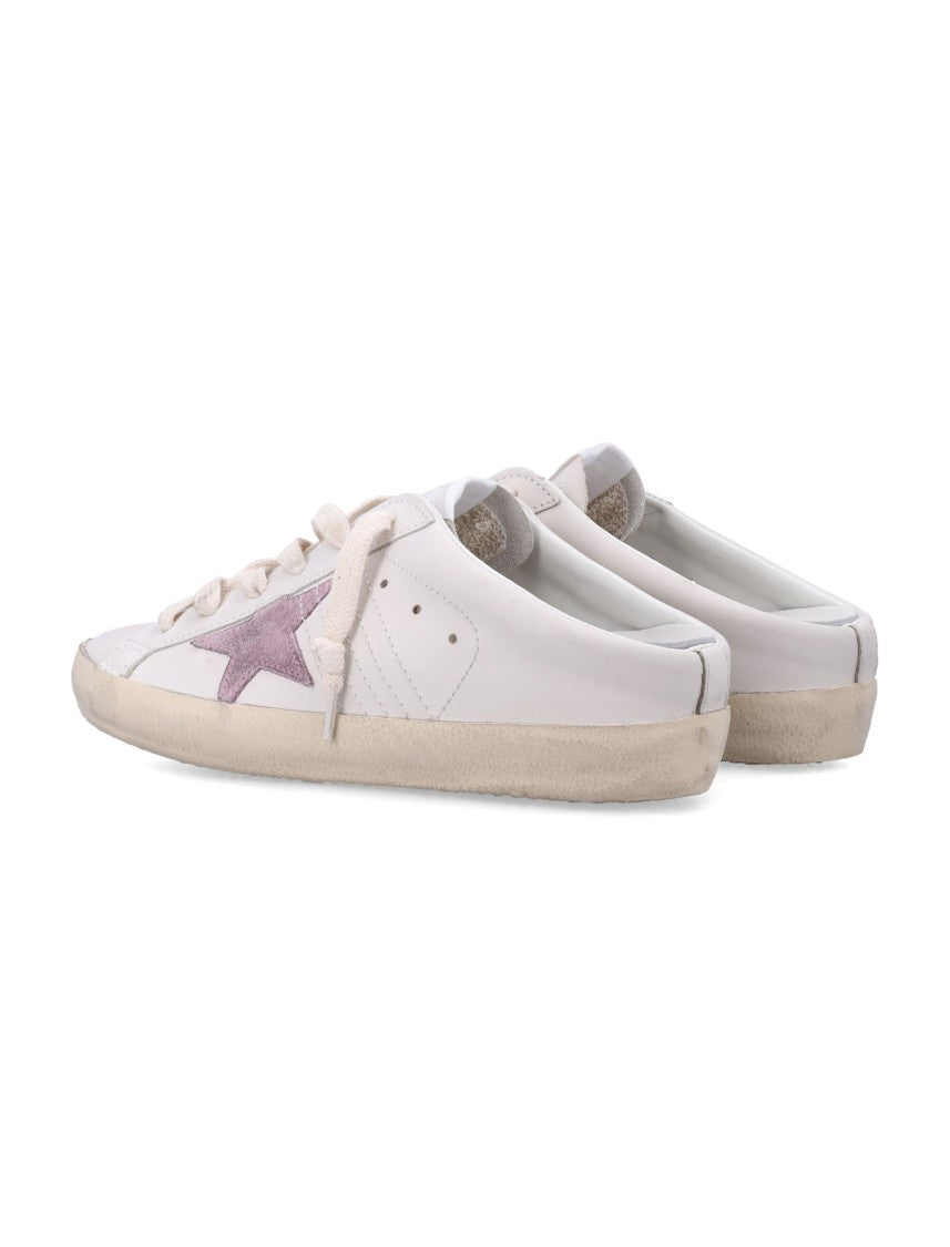Golden Goose Dusty Pink Super Star Sabot Sneakers