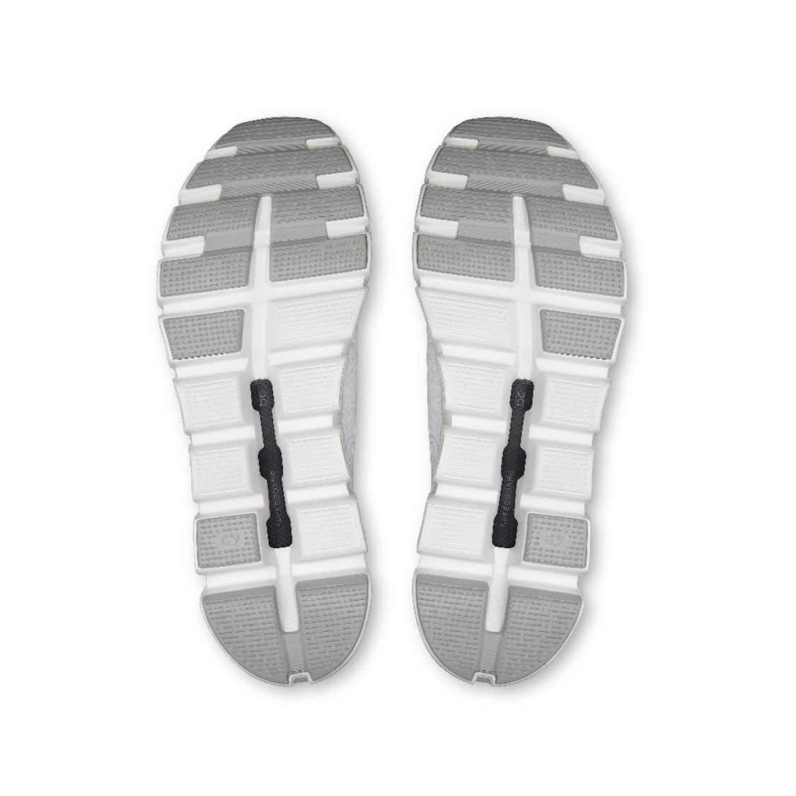 On Breathable Ice White Technical Fabric Sneakers