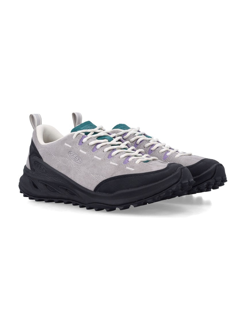 Keen Grey Jasper Zionic Suede Low-Profile Sneakers