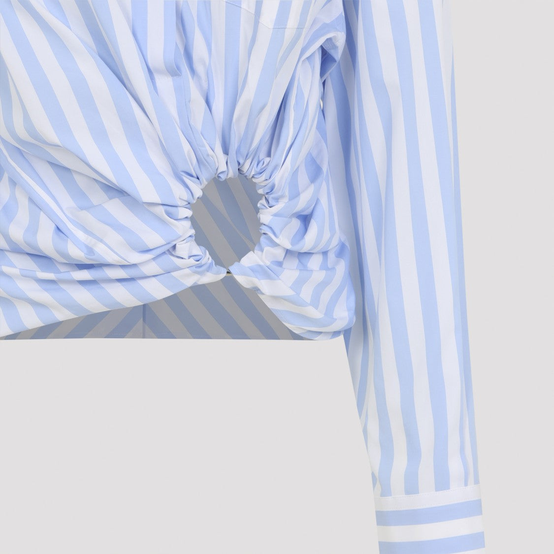 Sportmax Vertical Striped Cotton Shirt