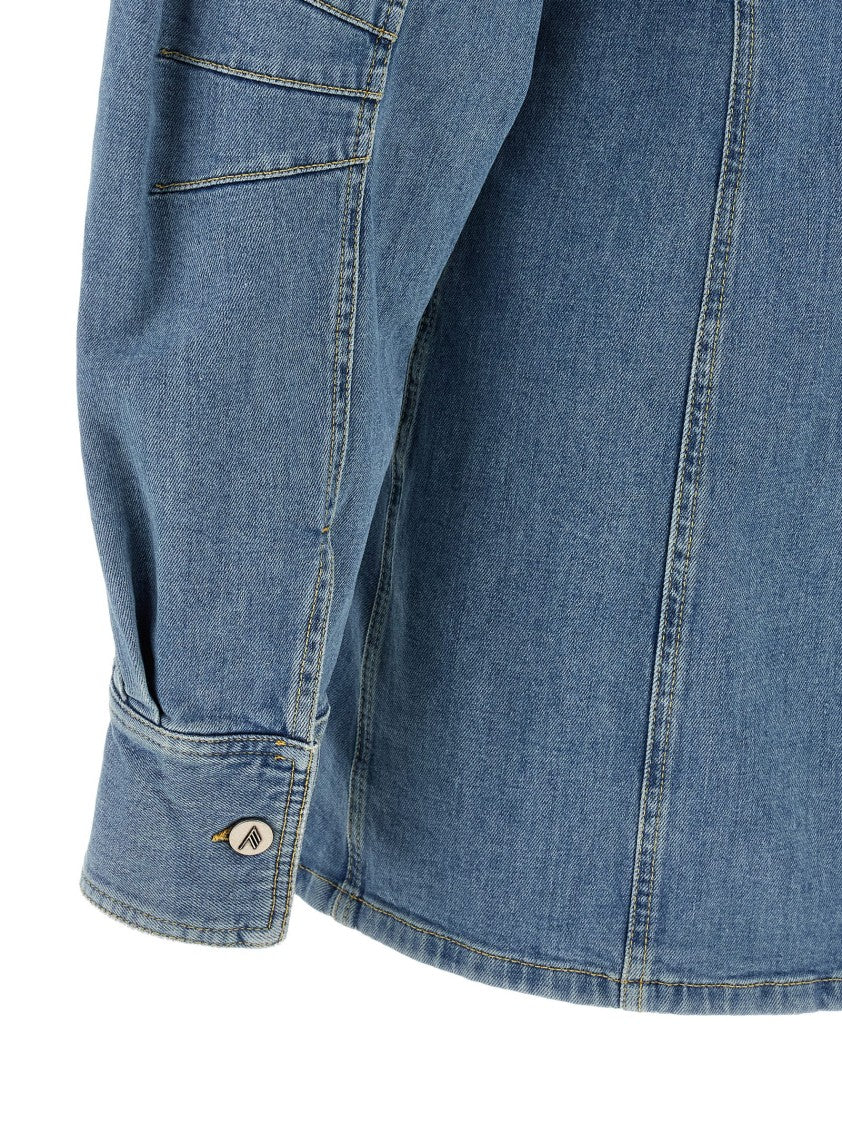 The Attico Mini Denim Dress