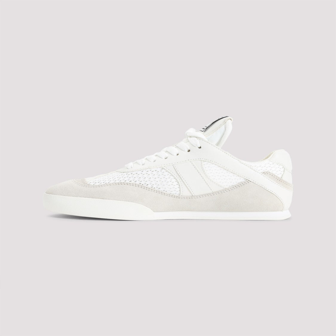 Chloé Kick White Textile Sneakers