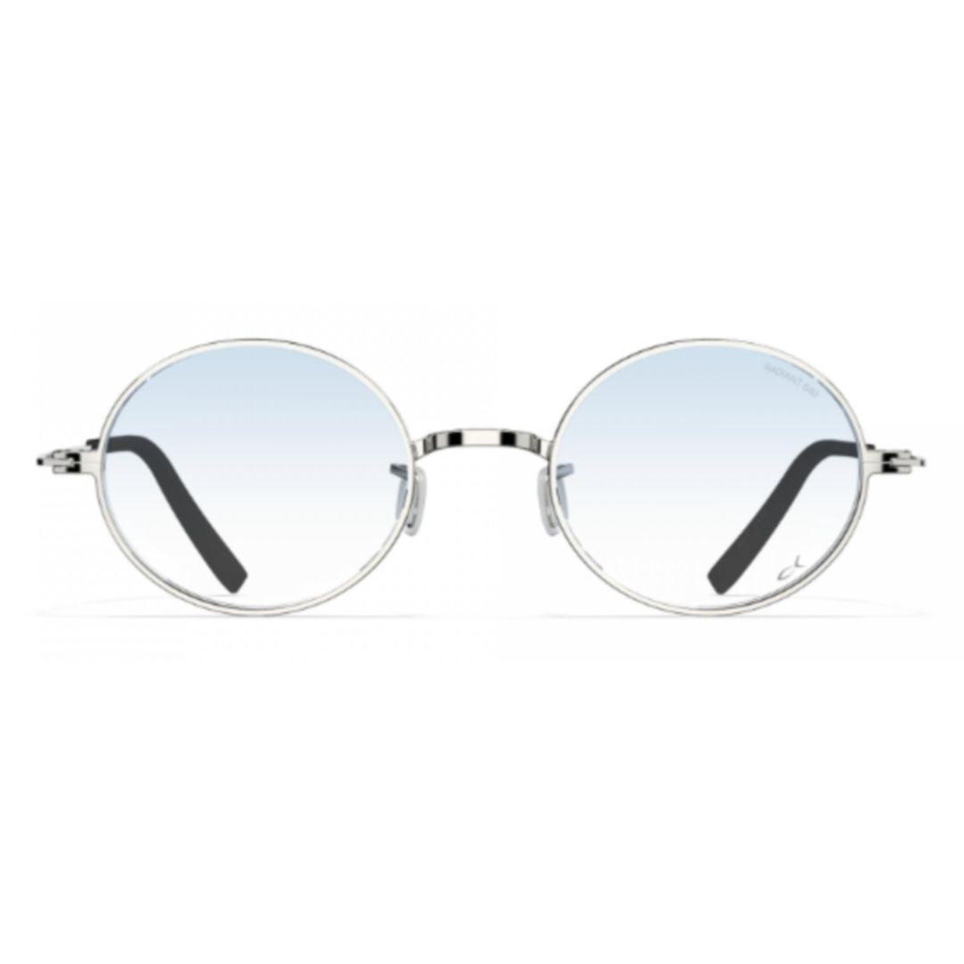 Blackfin Bf1037 Tahoe Round Frame Sunglasses With Gradient Tint