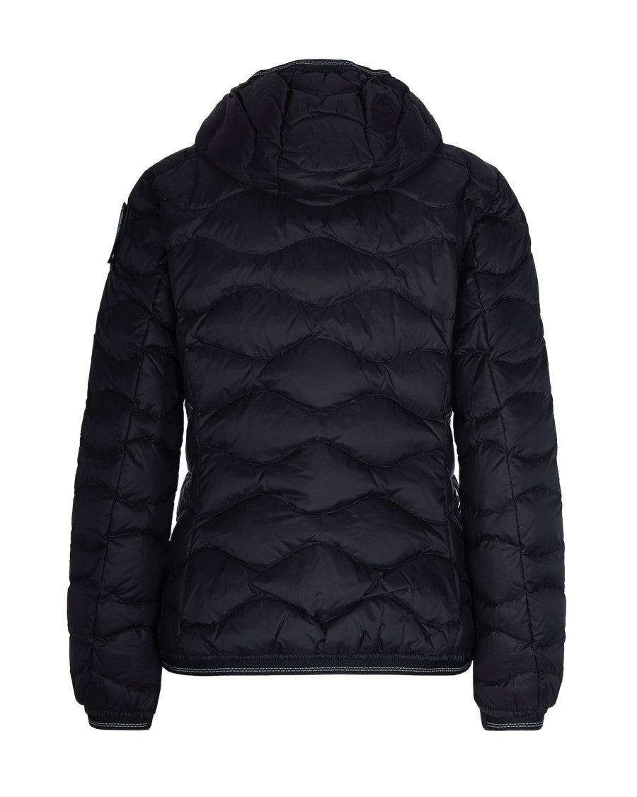 Blauer Black Camelia Quilted Water-Repellent Down Jacket