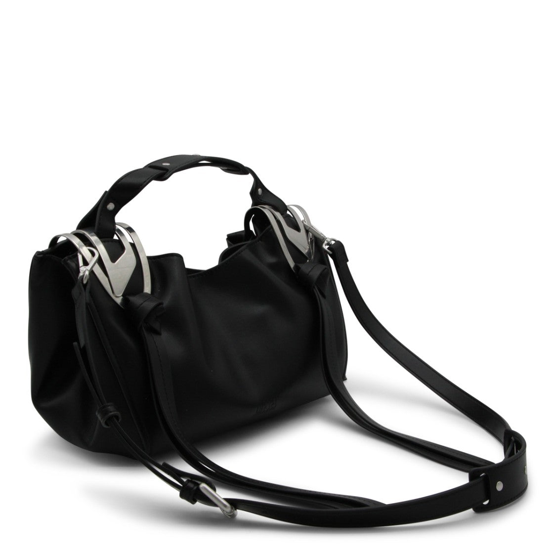 Diesel Top Handle Bag With Silver-Tone Knot Details