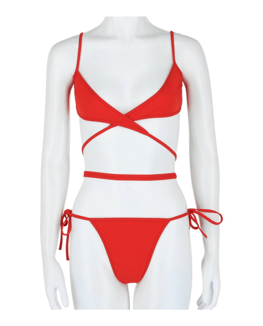 Balenciaga Wrap-Around Bikini Set
