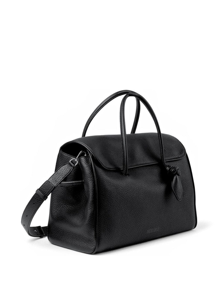 Jacquemus Rectangular Handbag With Pebbled Texture
