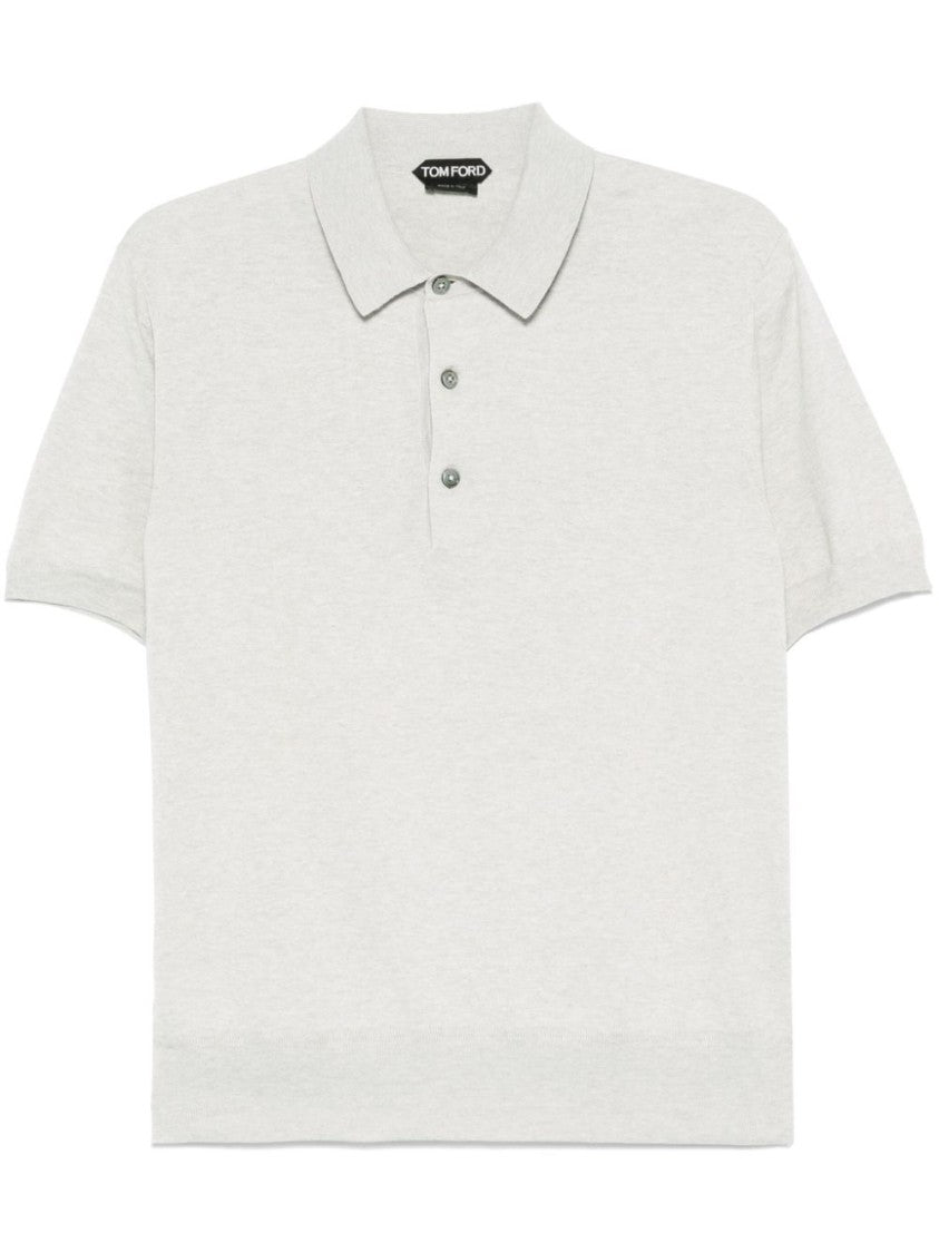 Tom Ford Grey Polo Shirt