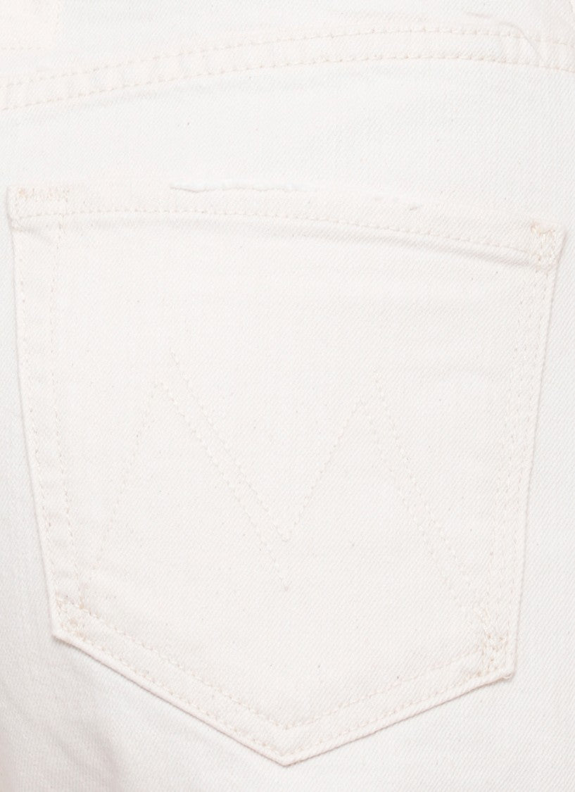 Mother White The Half Pipe Jeans