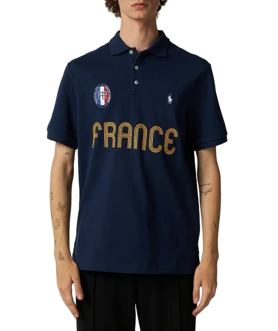 Polo Ralph Lauren Classic Short-Sleeve Polo With Bold Graphic Detailing
