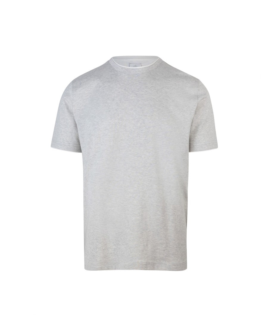 Eleventy Grey Crew Neck T-Shirt