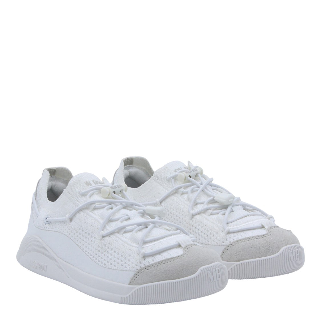 Moon Boot White Sneakers With Classic Silhouette
