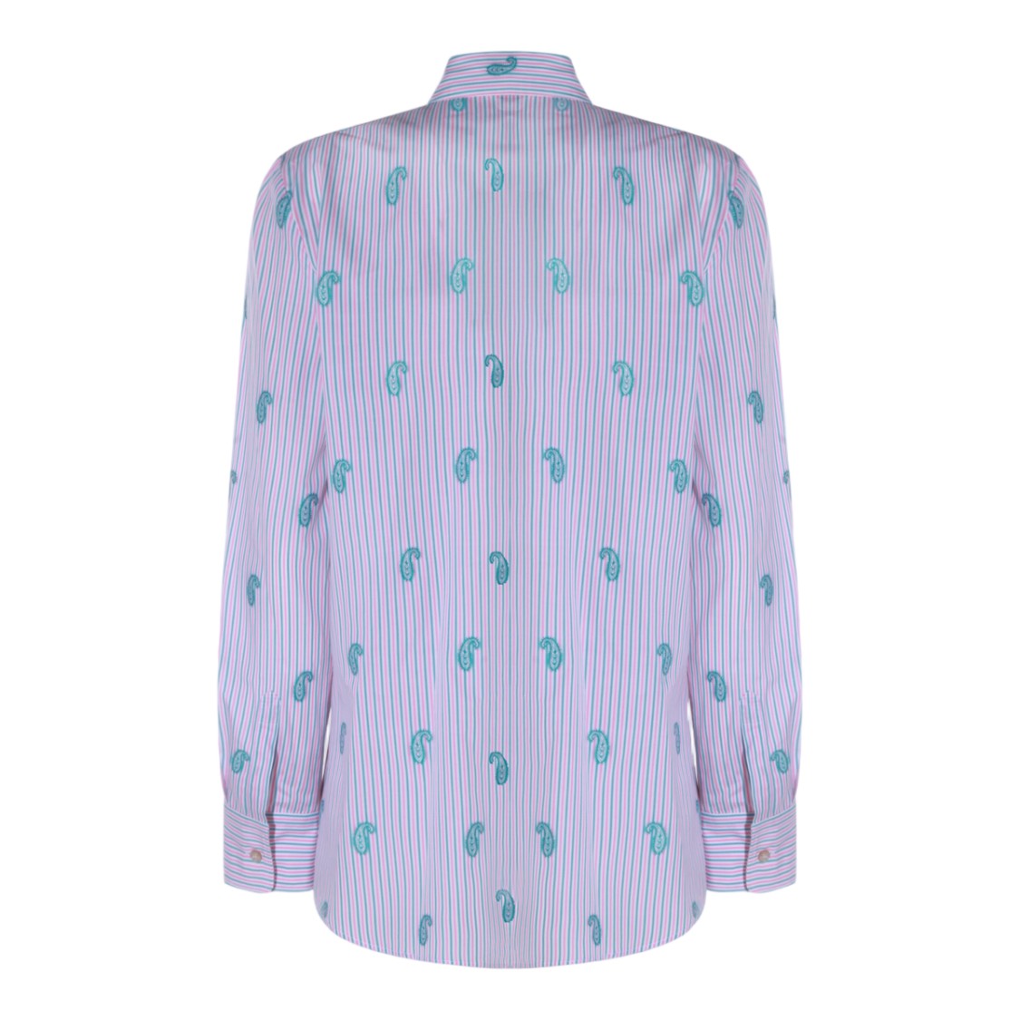 Etro Long-Sleeve Striped Shirt