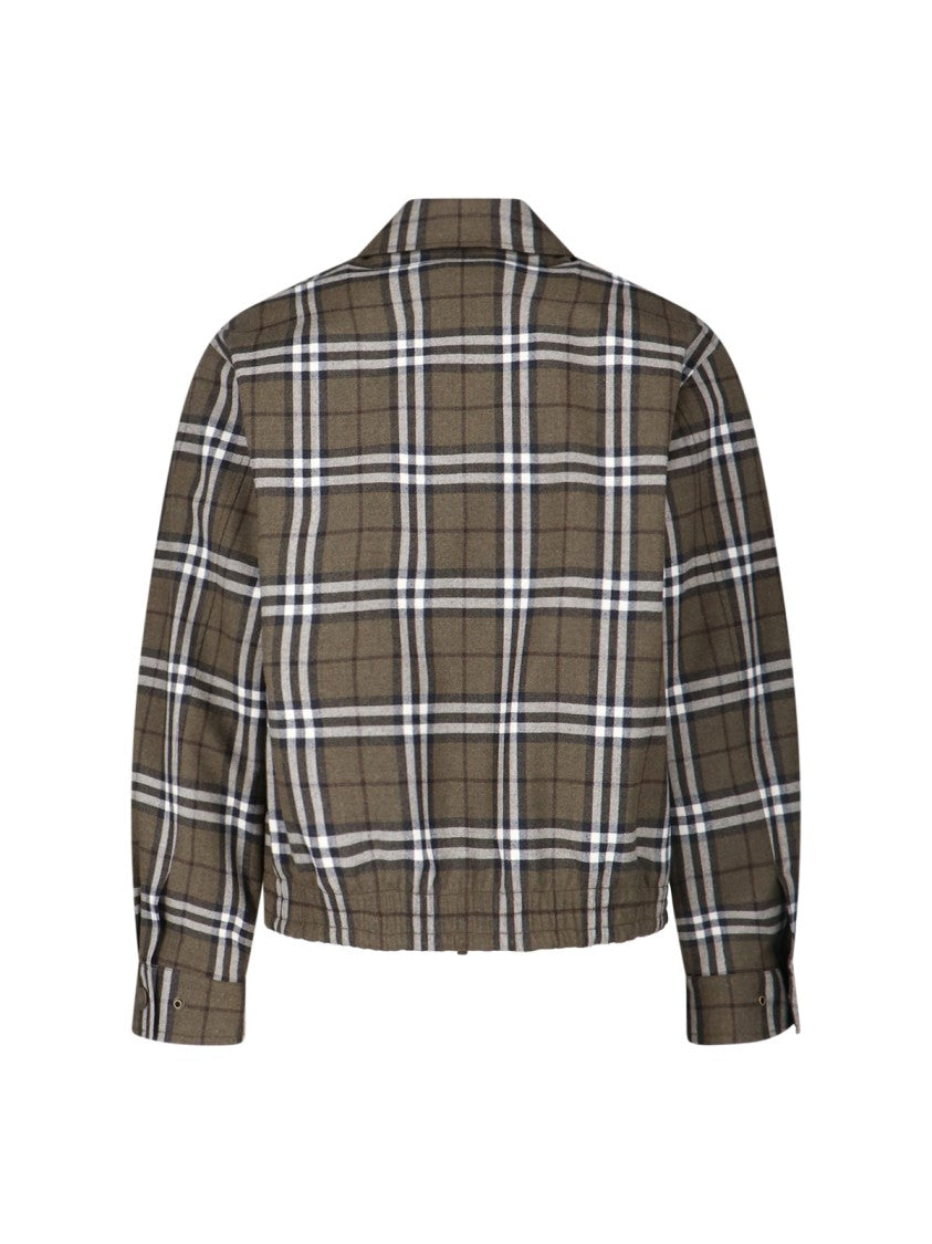 Burberry "Harrington" Bomber Jacket – Brown