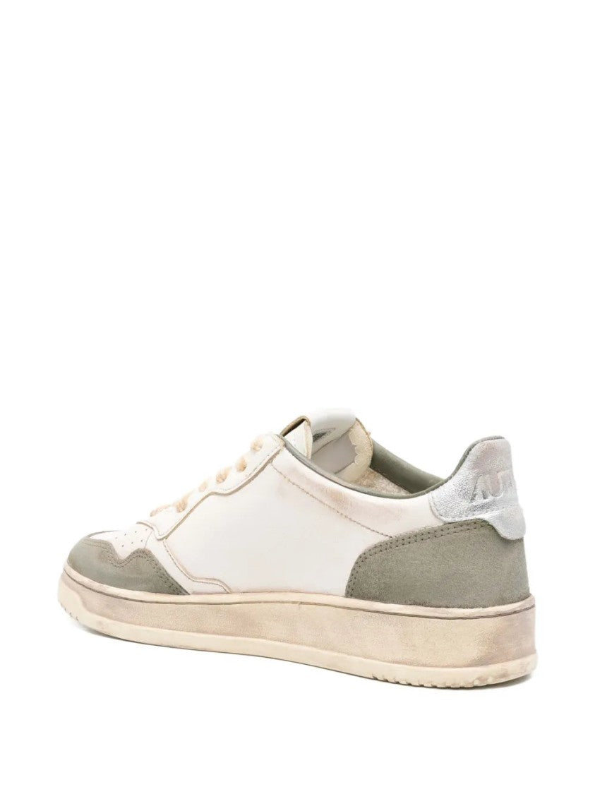 Autry Leather Panelled Sneakers