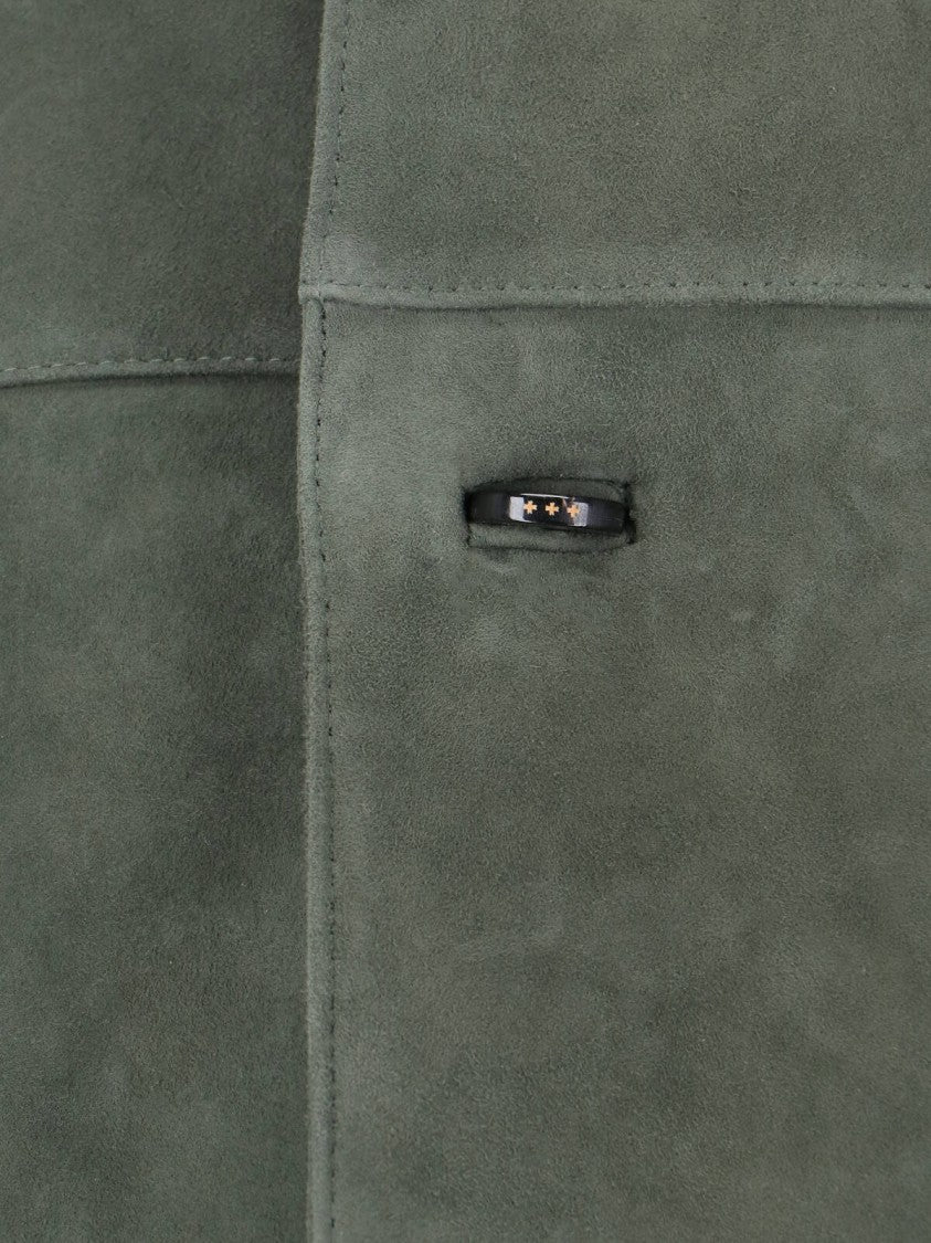 Tonywack Fitted Casual Jacket With High Collar