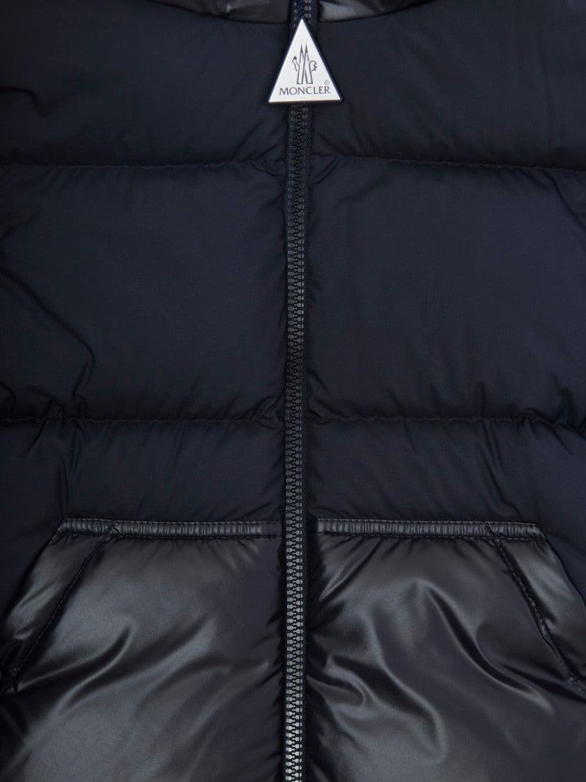 Moncler Glossy Detail Quilted Puffer Jacket