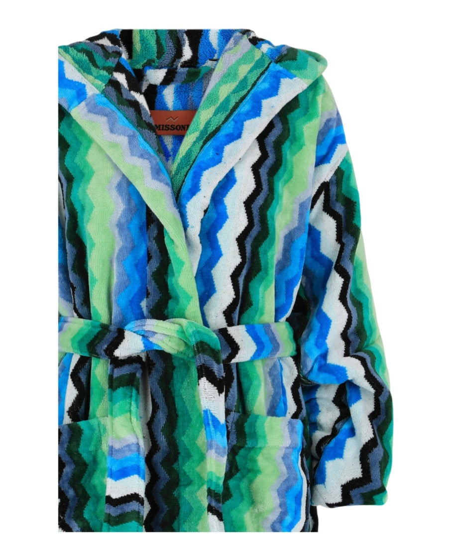 Missoni Oceano Hooded Bathrobe