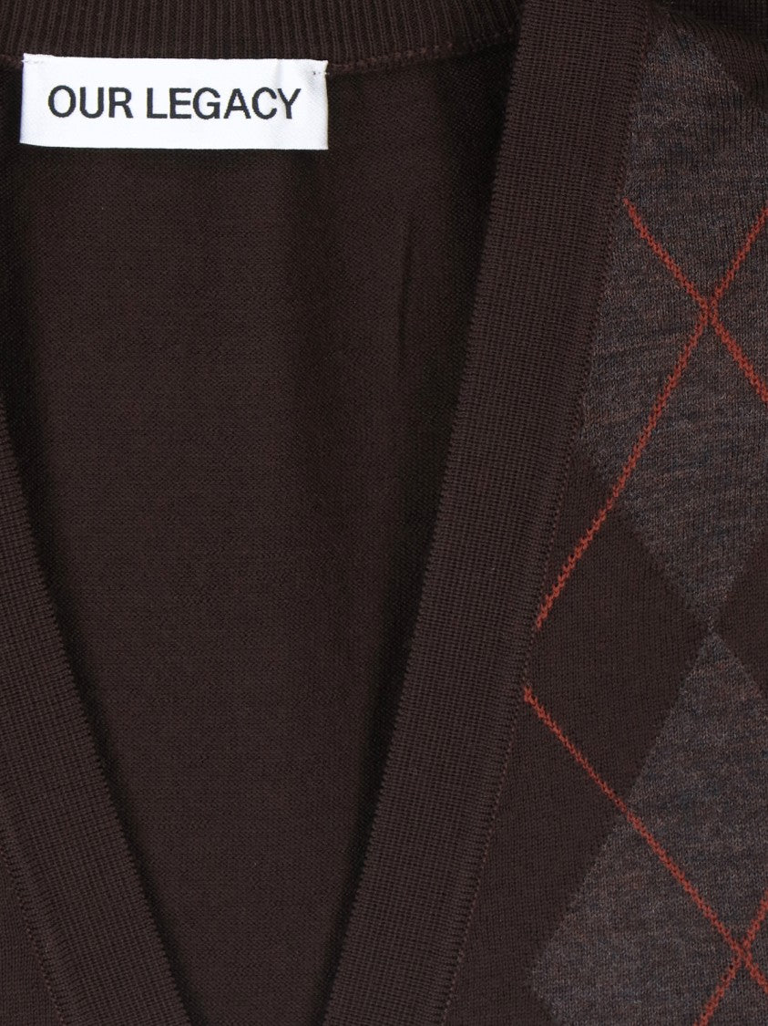 Our Legacy Ivy Cardigan – Brown