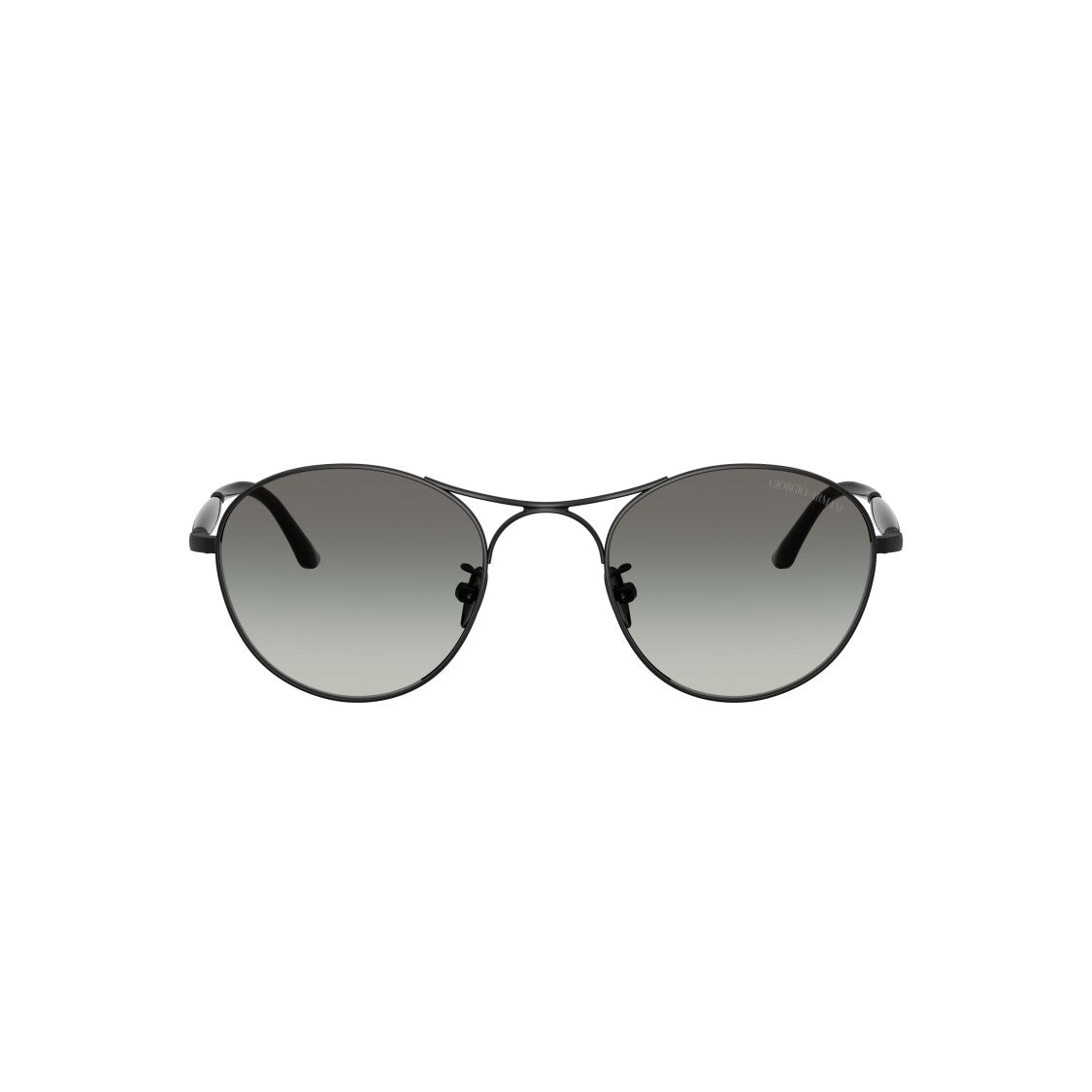 Giorgio Armani 0Ar6177 Round Gradient Lens Sunglasses With Double Bridge Design