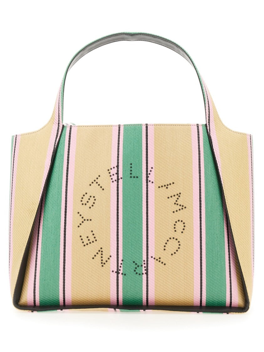 Stella Mccartney Tote Bag With Double Handles And Logo Detail