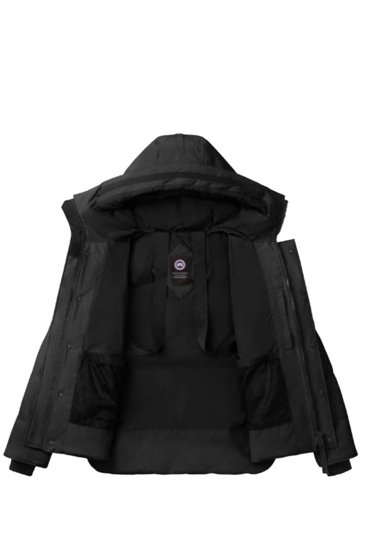 Canada Goose Black Nylon Quilted Down Parka