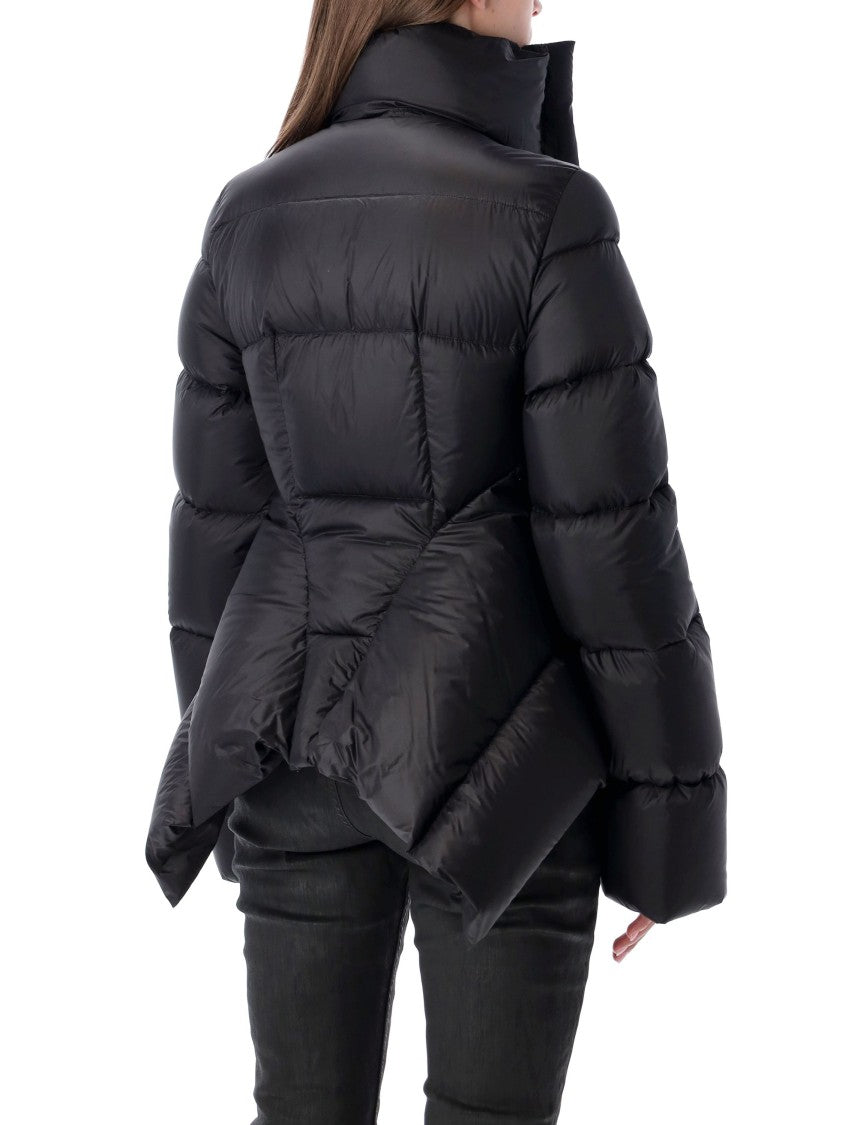 Rick Owens Black Padded Down Jacket