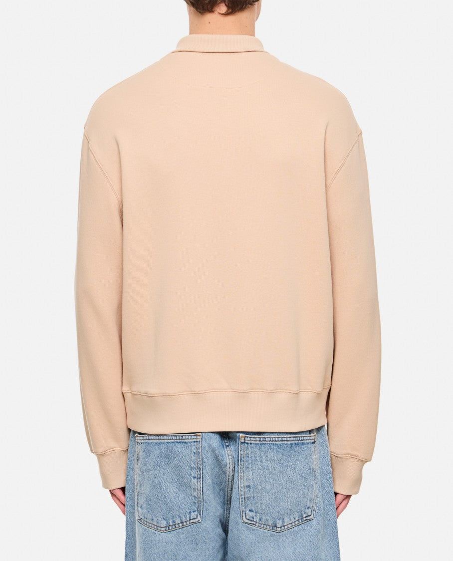 Maison Kitsuné Sweatshirt With Metal Zip